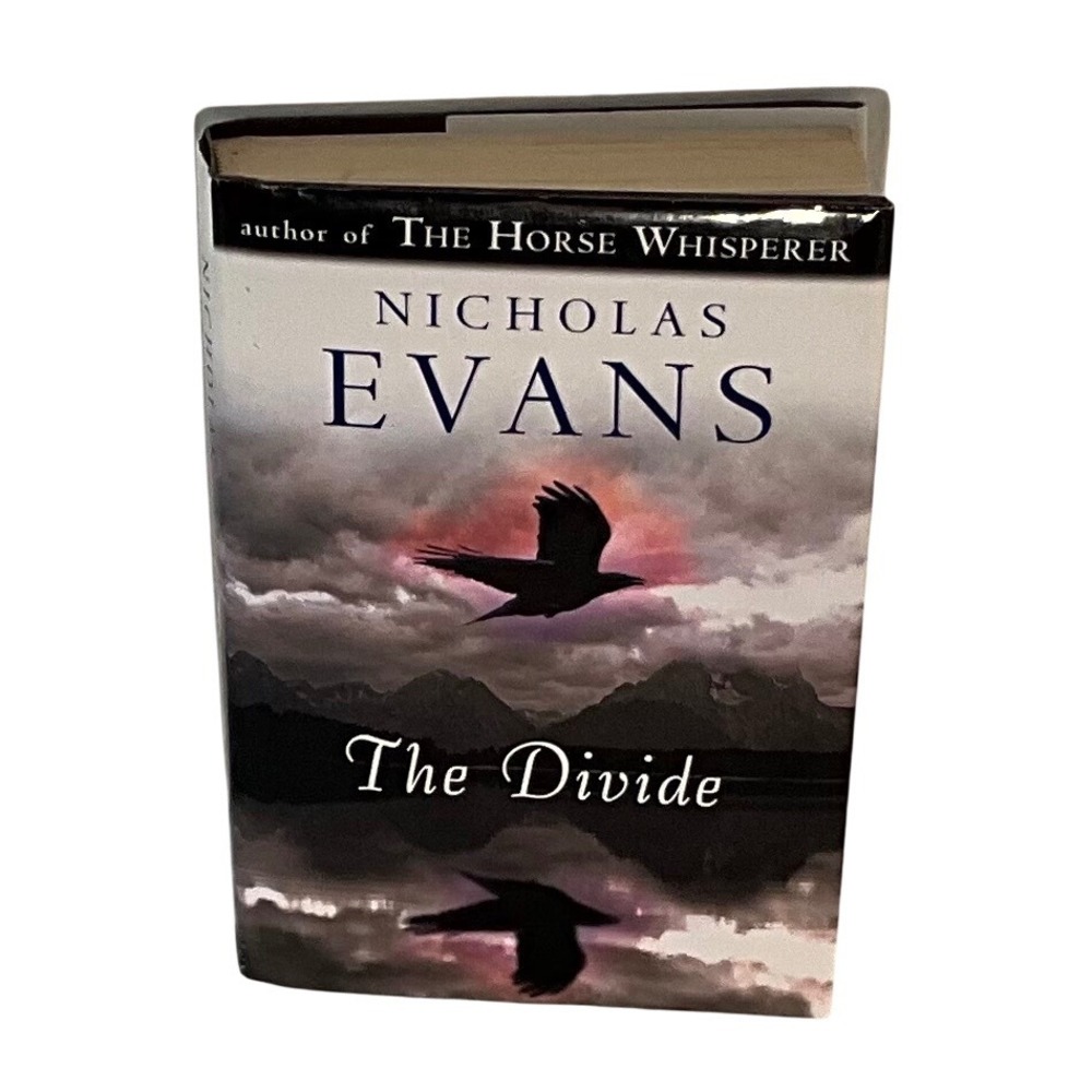 The Divide by Nicholas Evans‎ Hardcover Novel Book Author of Horse Whisperer